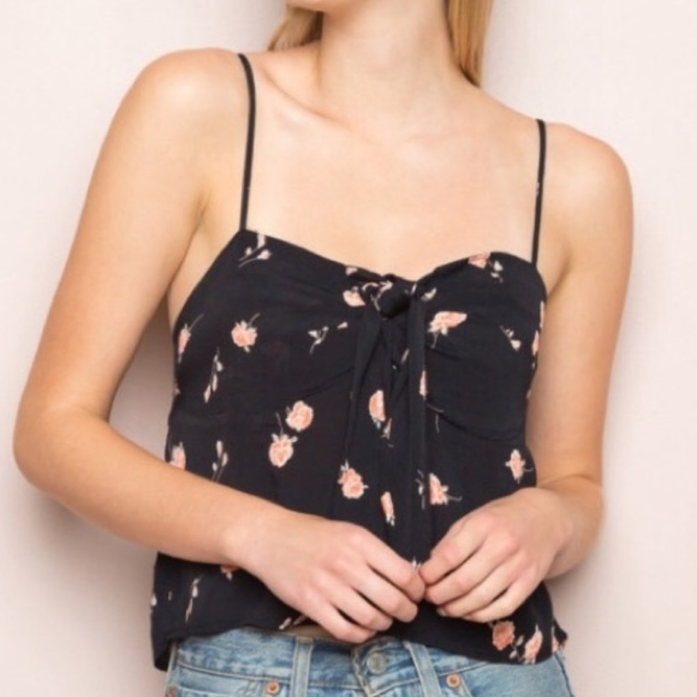 Black tank top